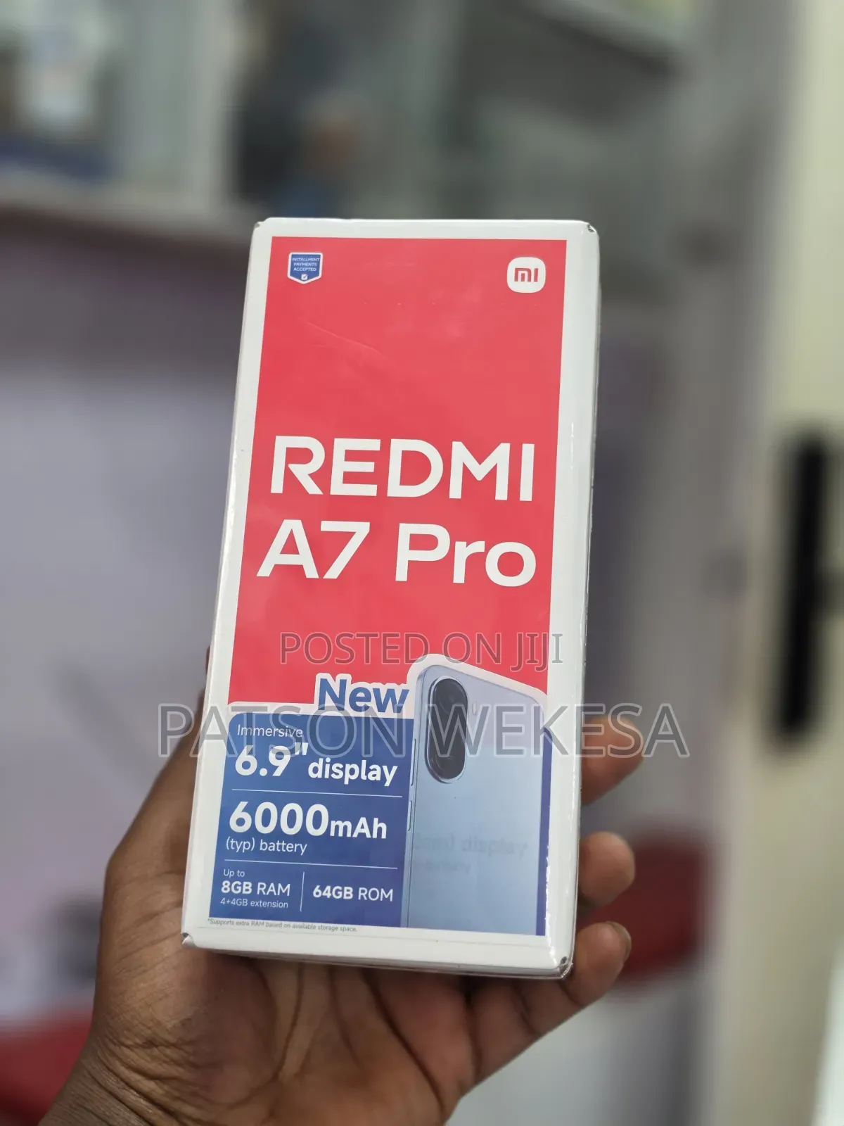 New Xiaomi Redmi A7 Pro 64 GB Black
