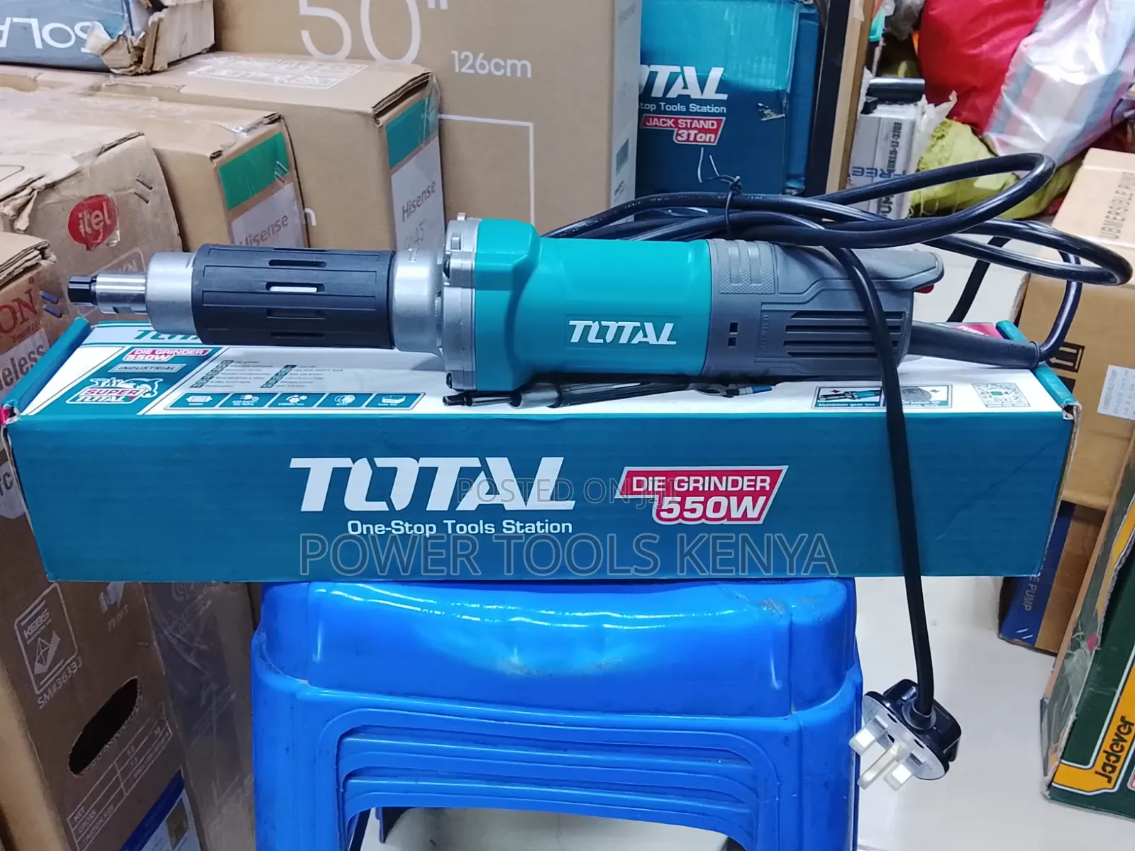 TOTAL 550W Electric Die Grinder
