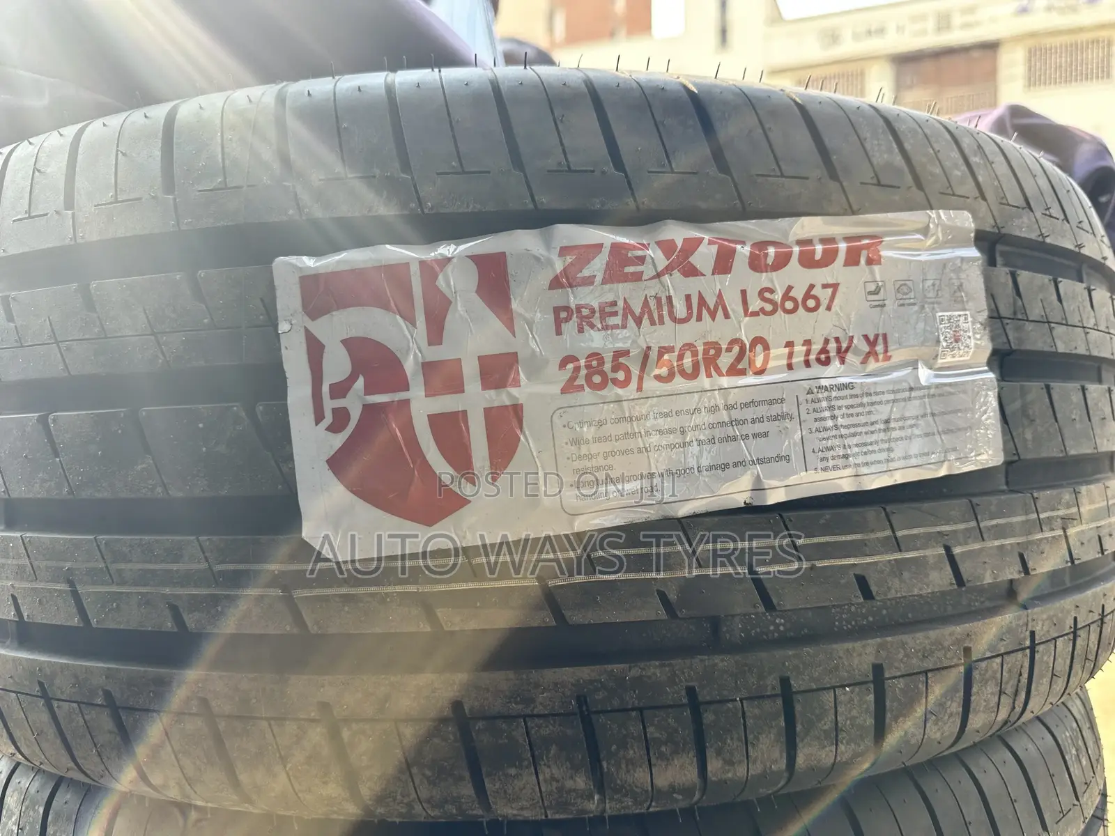 285/50r20 Zextour