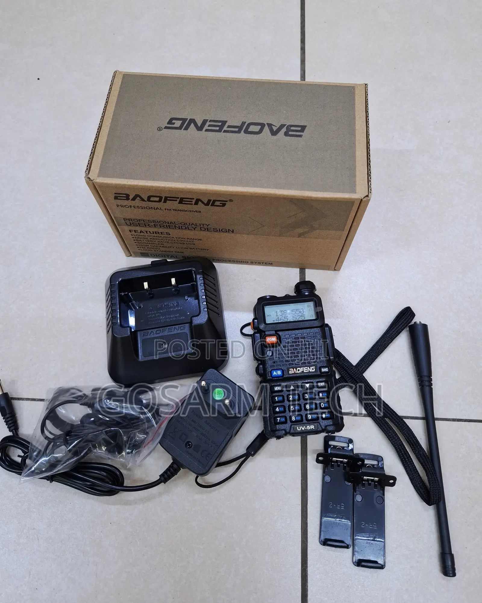 Baofeng UV-5R High Power Two Way Radio – Outdoor Communication