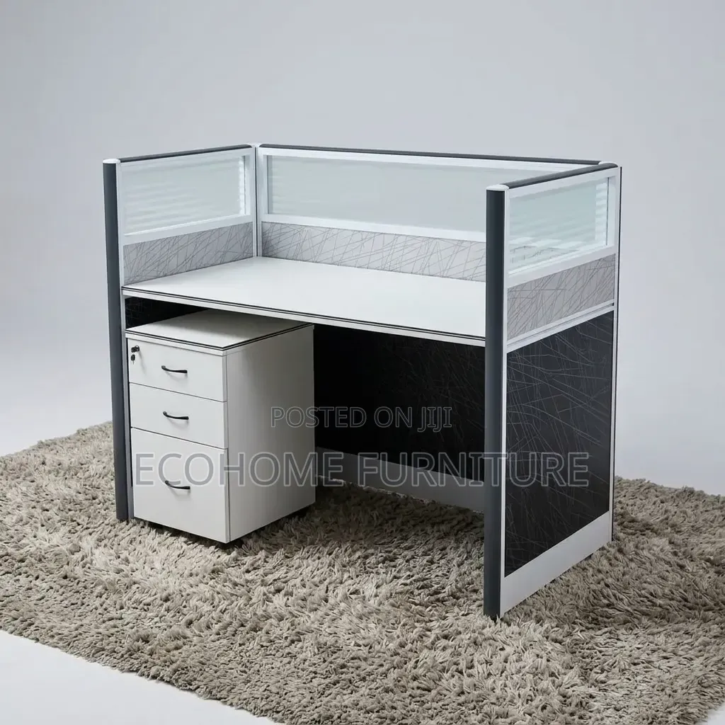 Office Desk. Workstation Desk With Mobile Pedestal