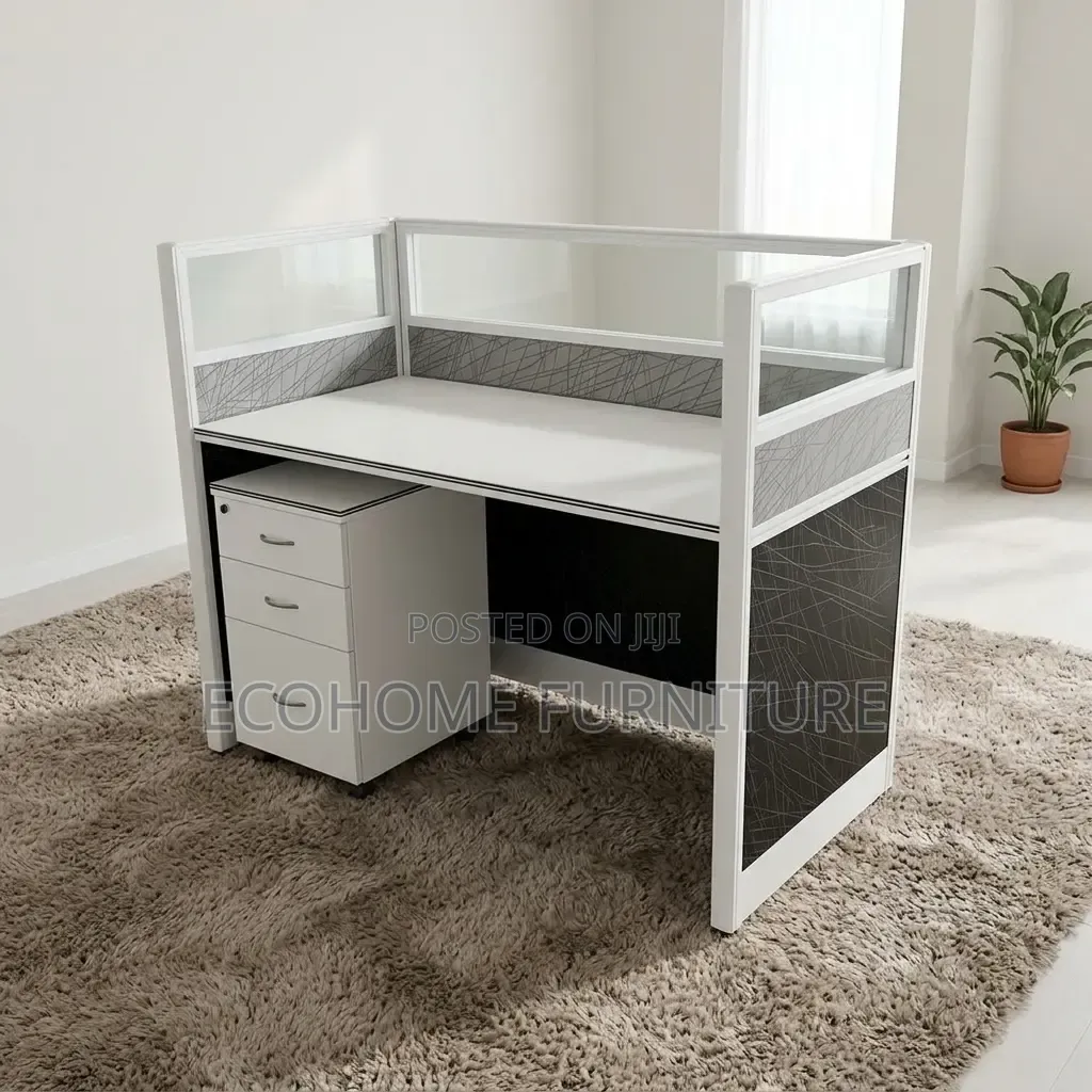 Office Desk. Workstation Desk With Mobile Pedestal