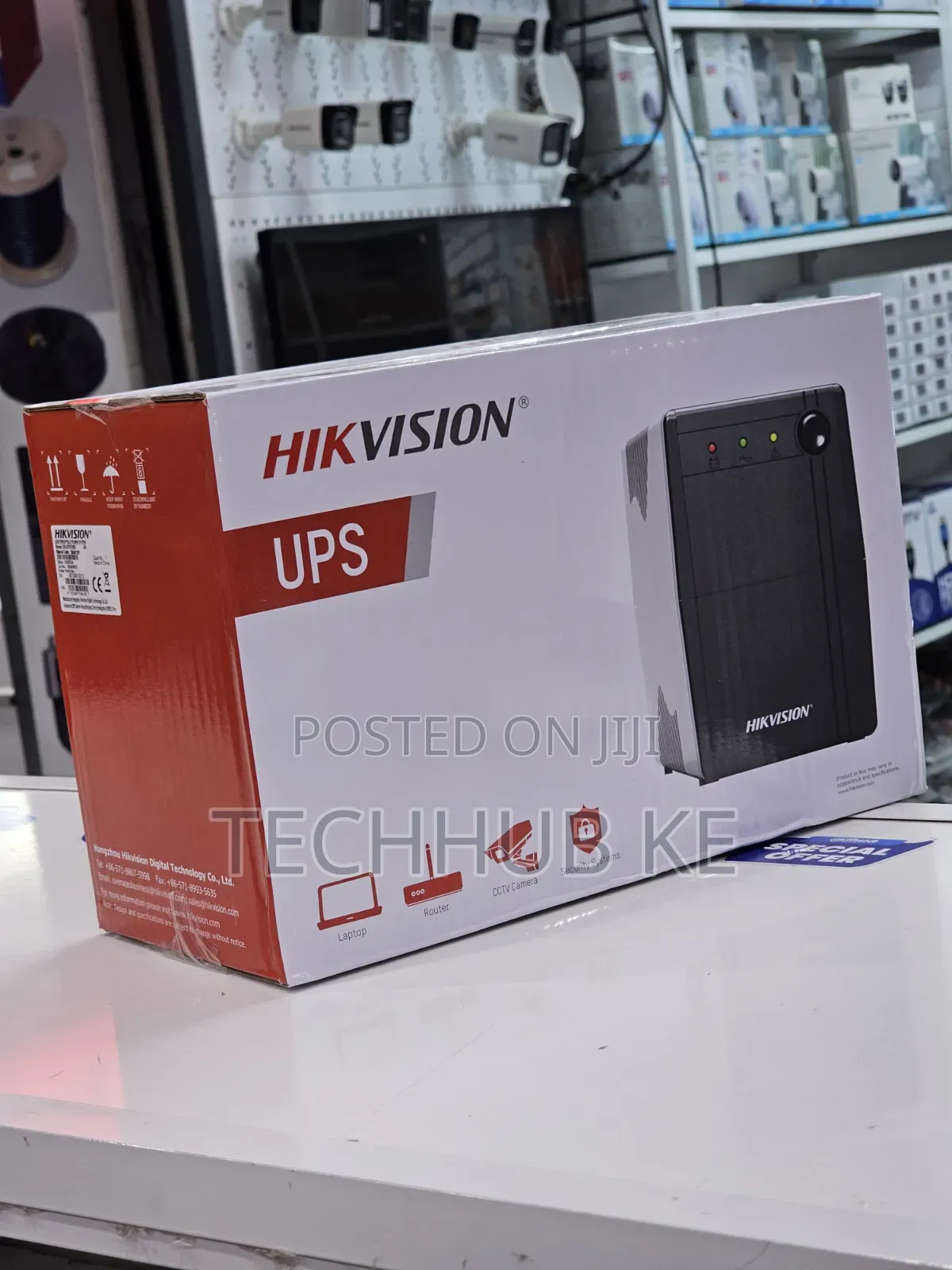 Hikvision 1000VA UPS for Desktop Computers Office Equipment