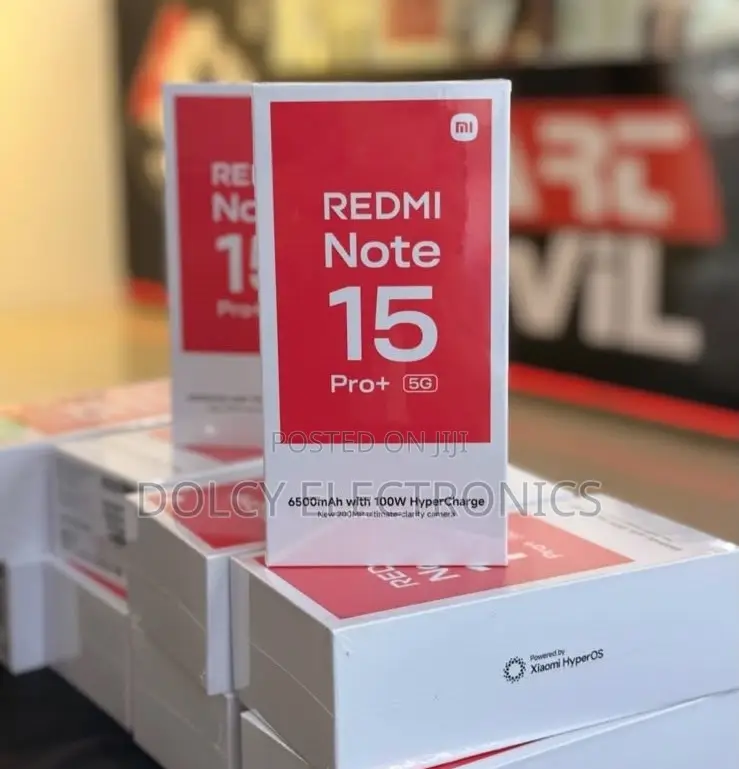 New Xiaomi Redmi Note 15 Pro+ 256 GB Black
