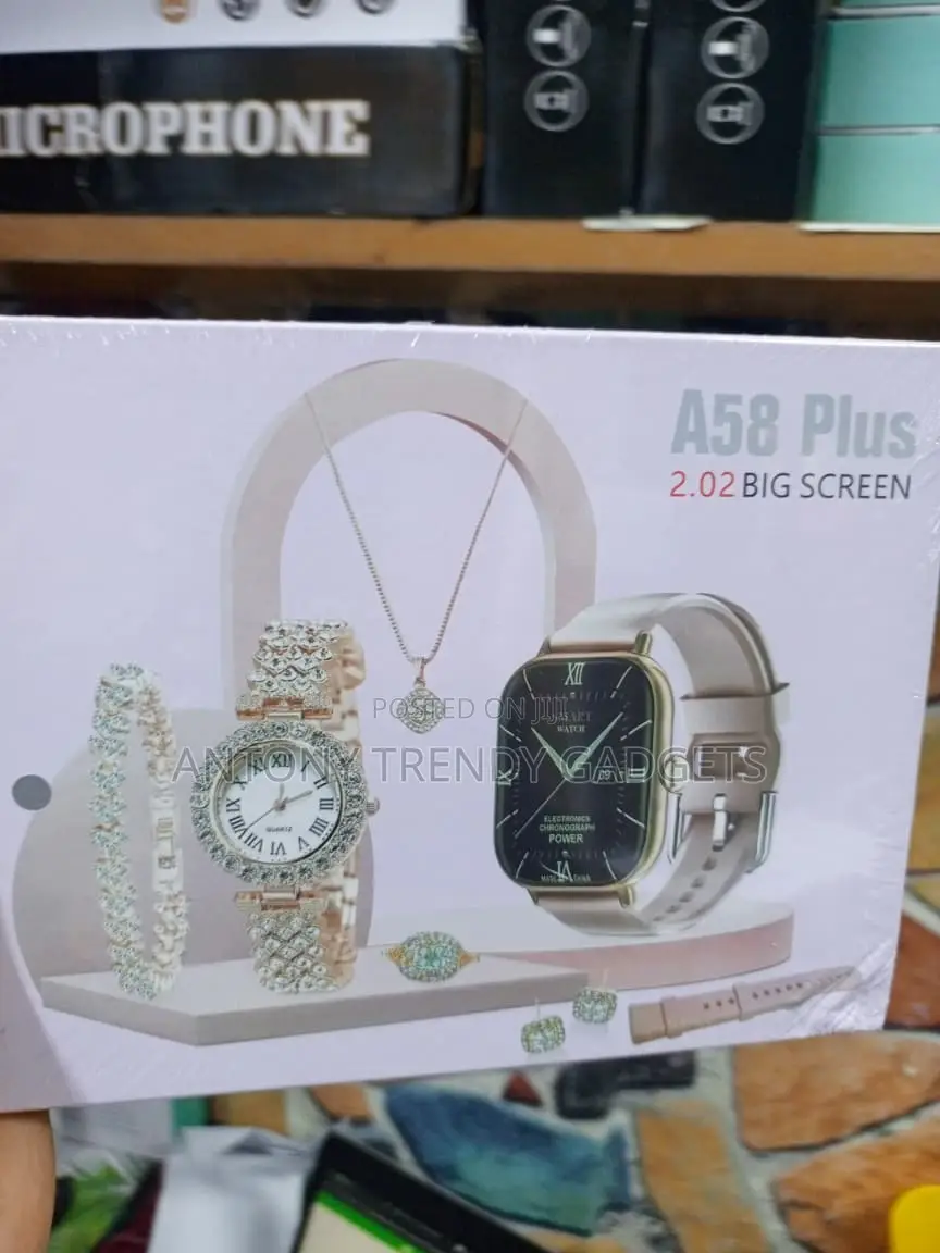 Luxury Women's Smart Watch Set With Necklace Bracelet