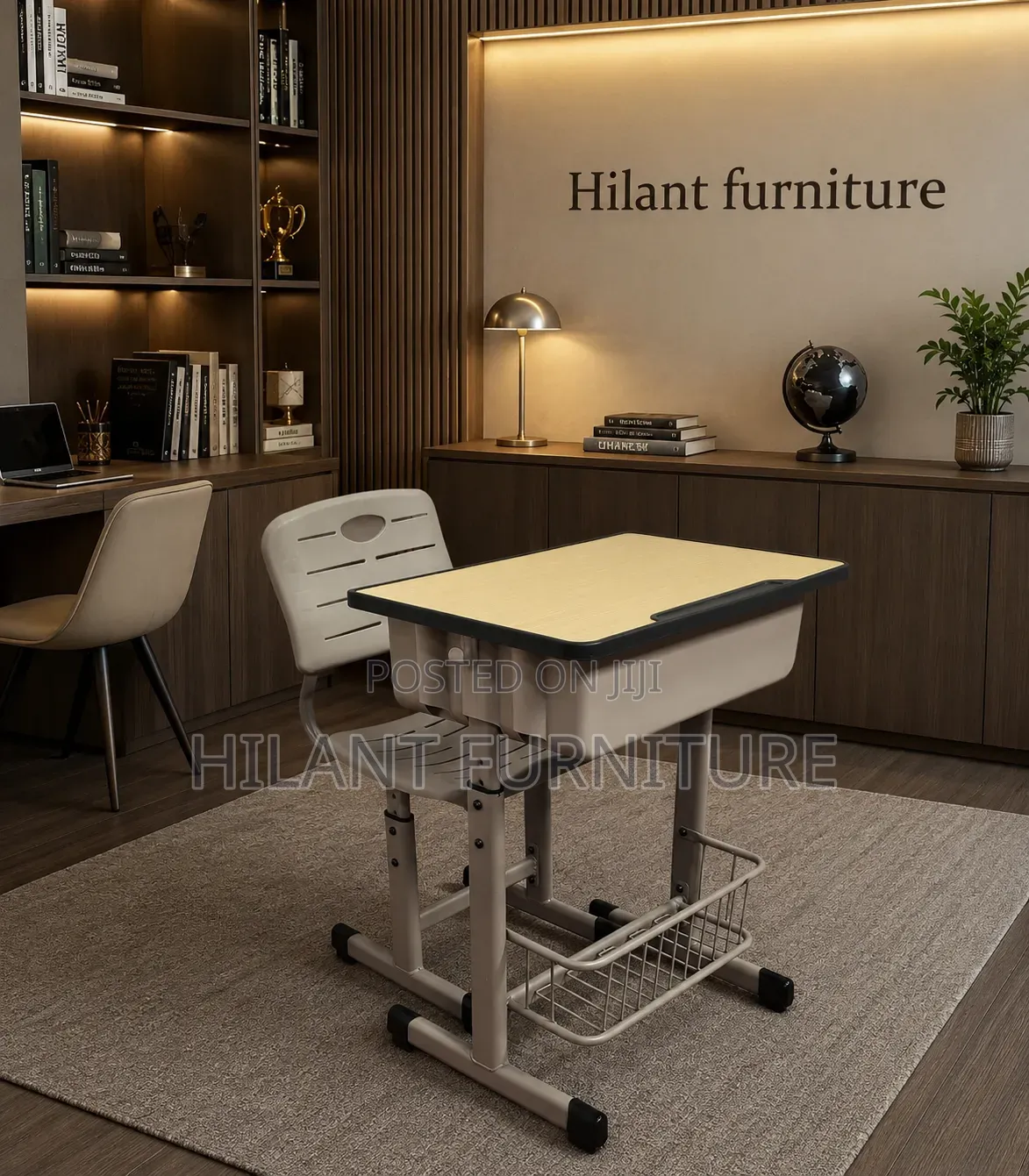 Adjustable Height Study Desk
