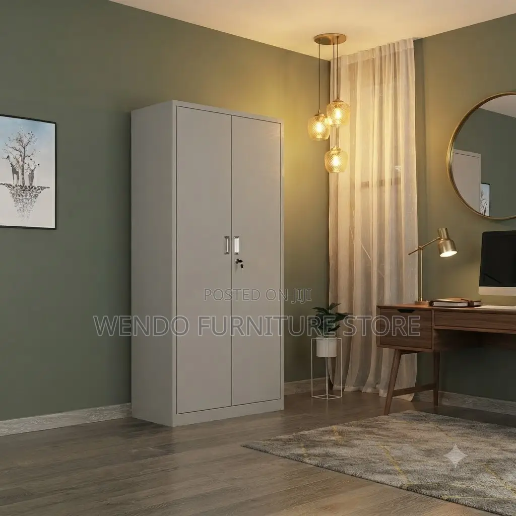 Office Cabinet; Steel Made Two Doors Executive Store Cabinet