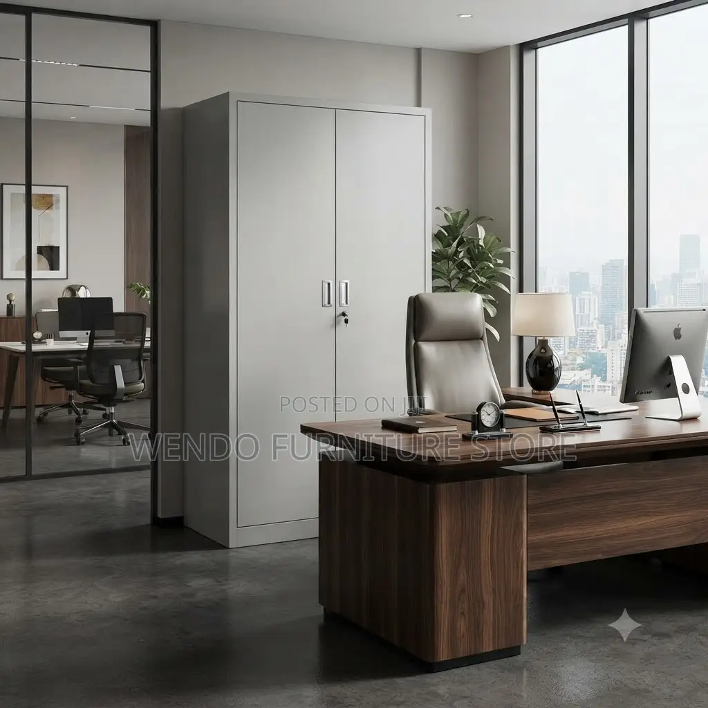 Office Cabinet; Steel Made Two Doors Executive Store Cabinet