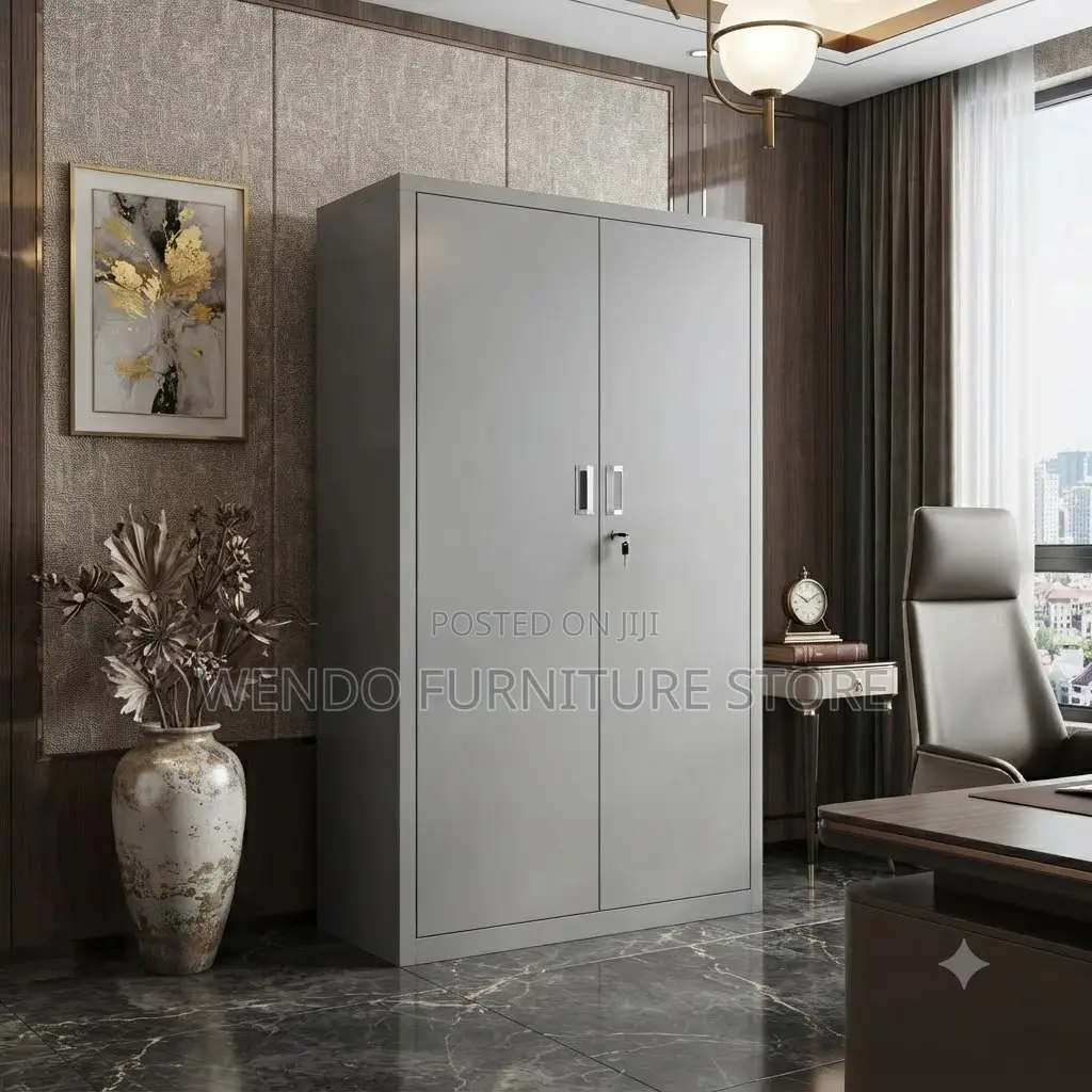 Office Cabinet; Steel Made Two Doors Executive Store Cabinet