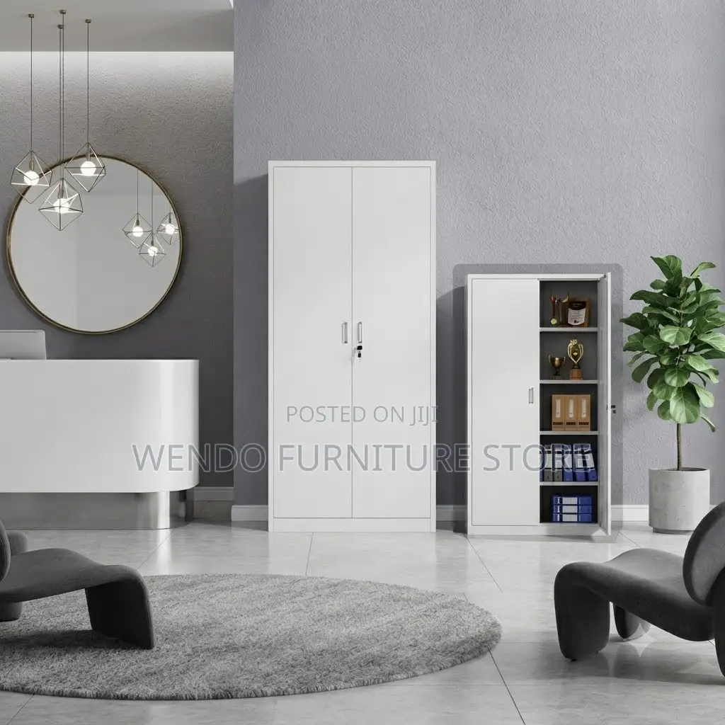Office Cabinet; Steel Made Two Doors Executive Store Cabinet