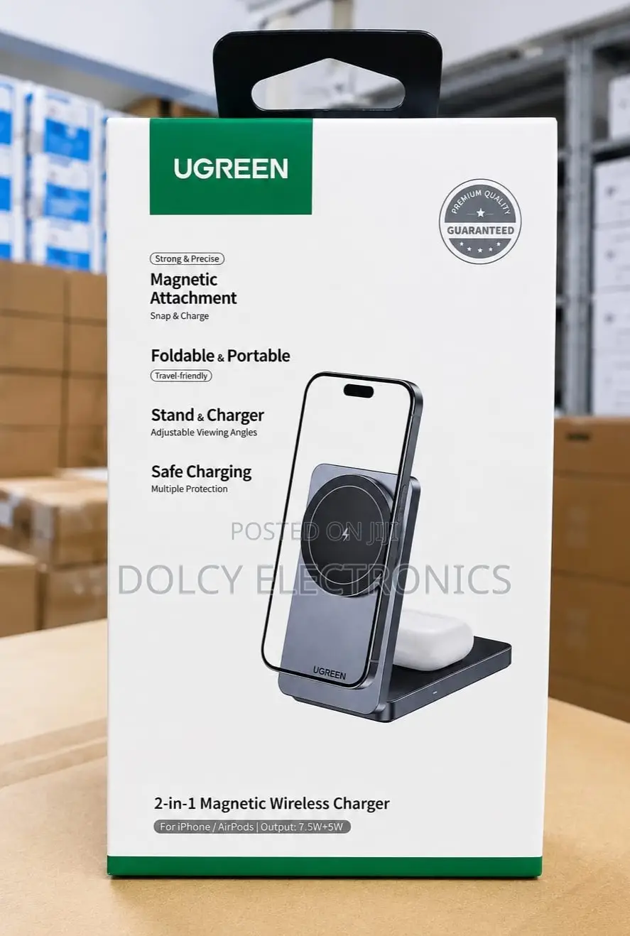 Ugreen W528 2-1n-1 Magnetic Wireless Charger