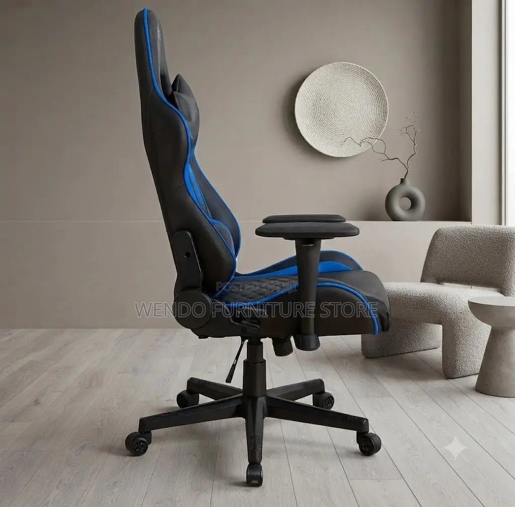Office Chairs; High Back Gaming Chair Made of Strong Leather