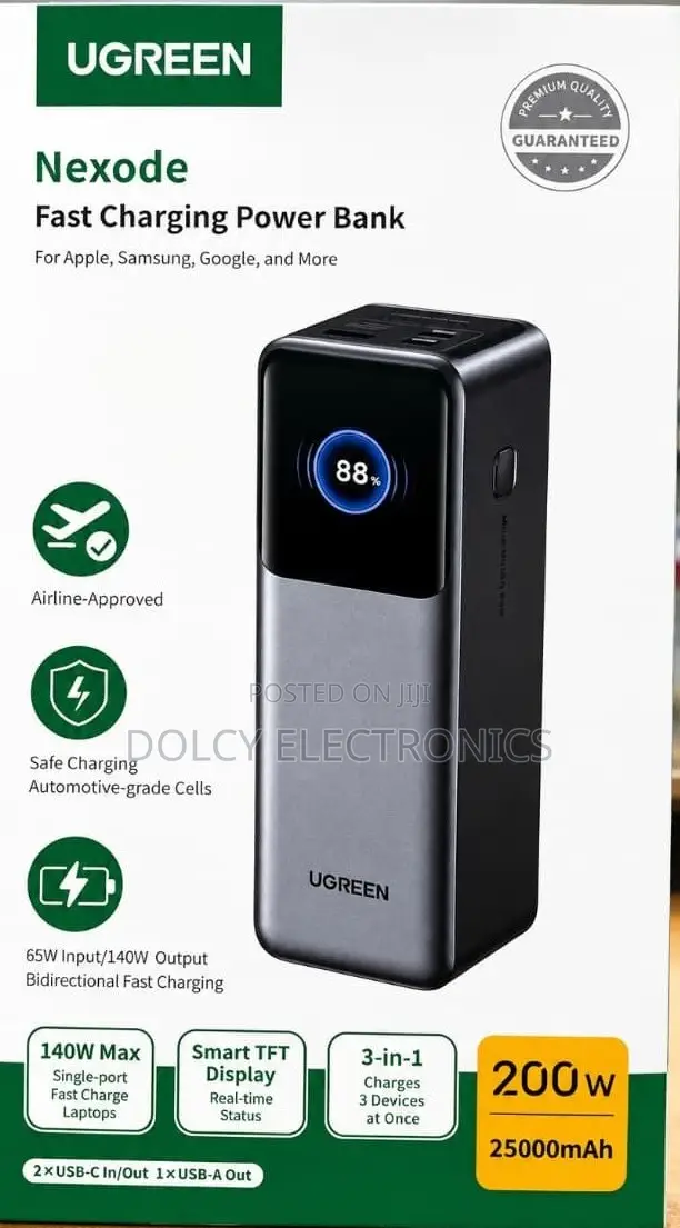 UGREEN Nexode Fast Charging Power Bank 200W