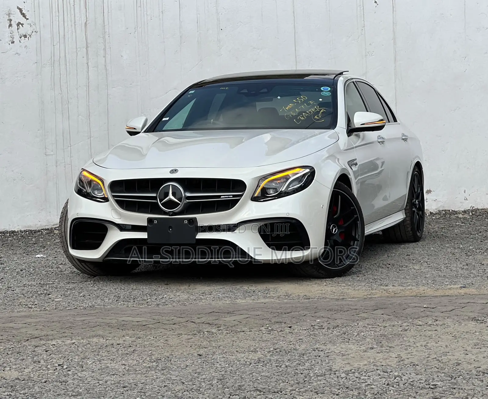 Mercedes-Benz E63 2019 White