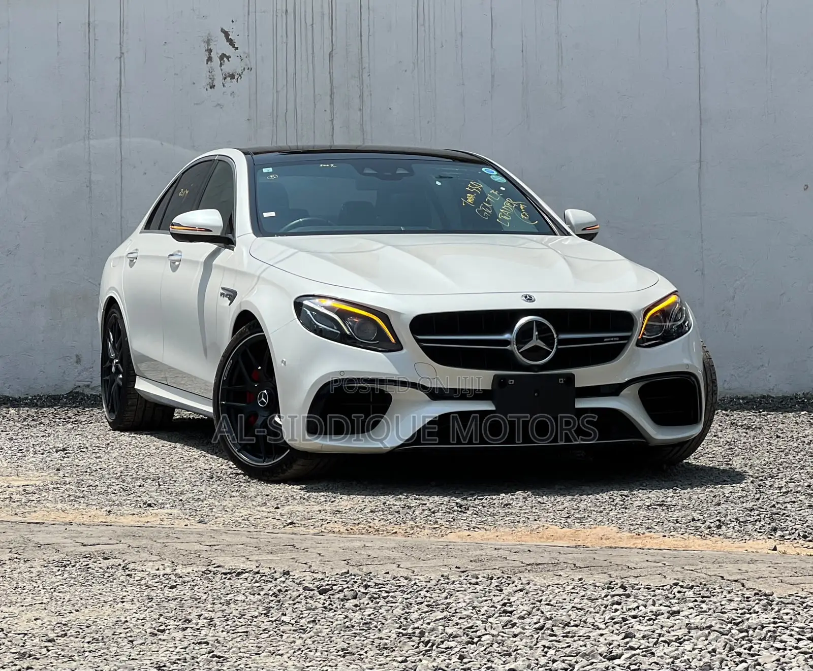 Mercedes-Benz E63 2019 White