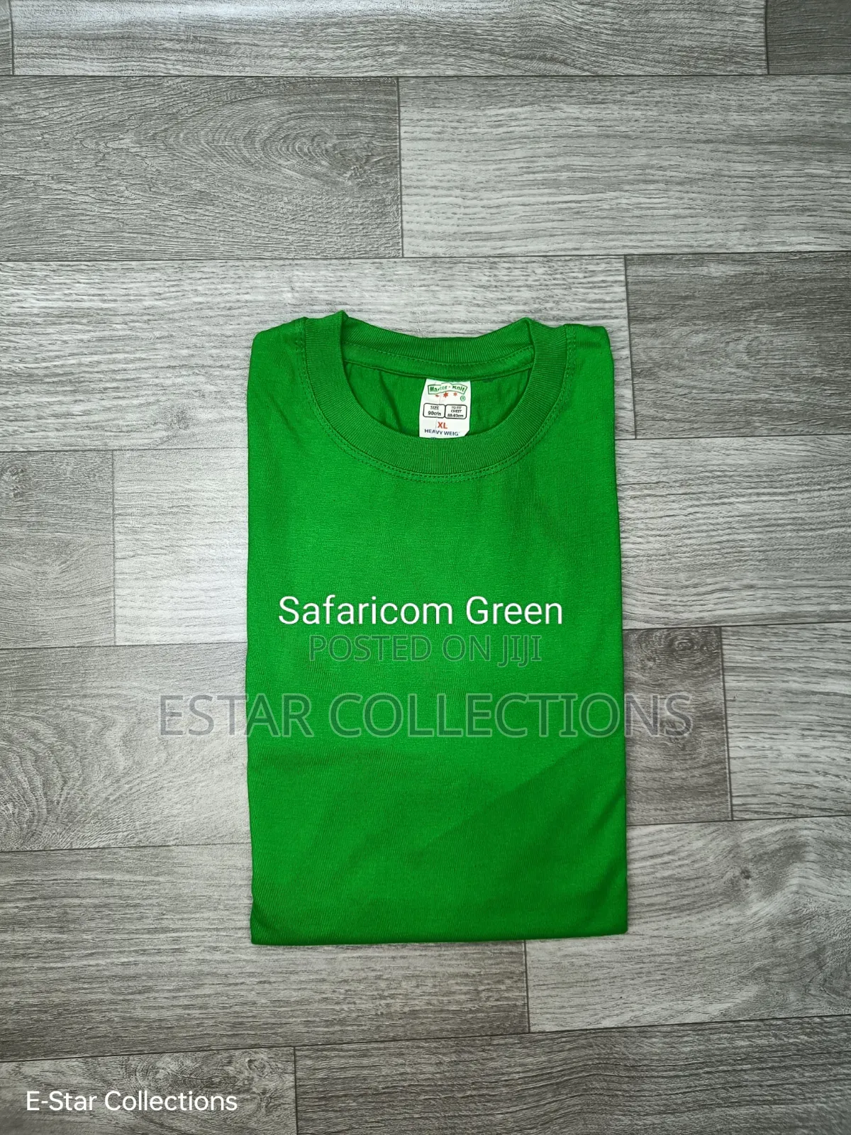 Green Shades Heavyweight Round Neck T-Shirts