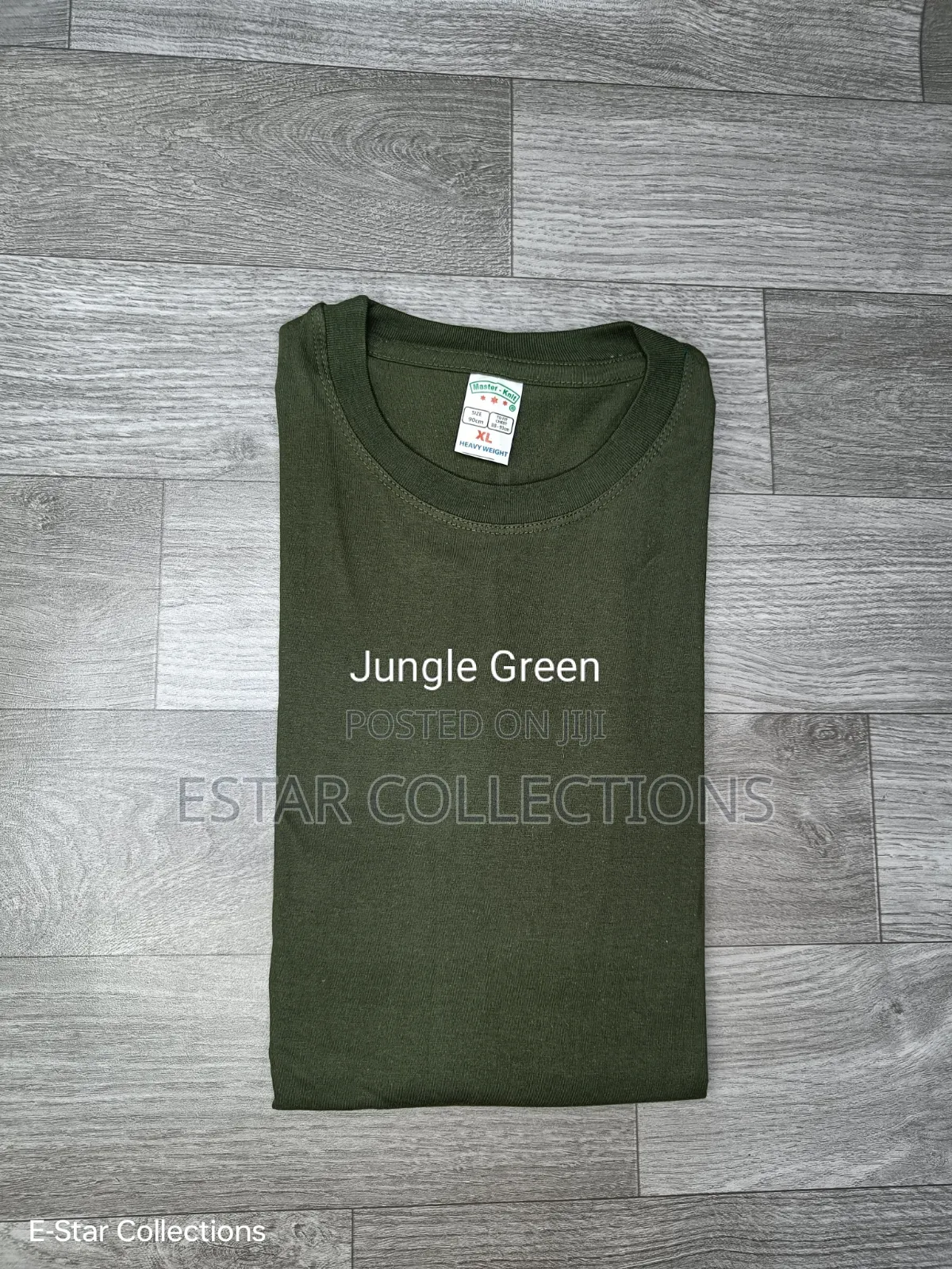 Green Shades Heavyweight Round Neck T-Shirts