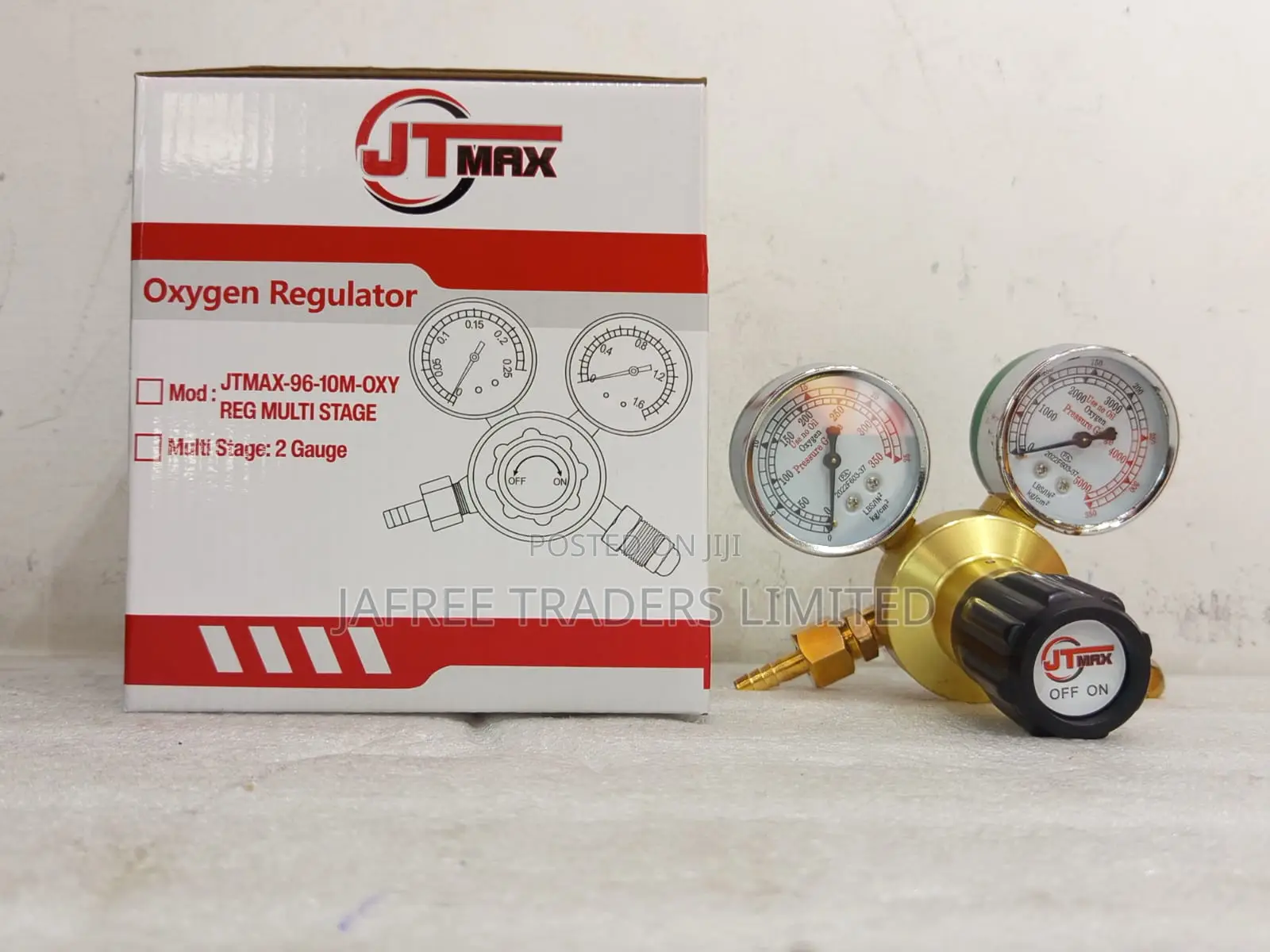 Oxygen Regulator Multi Stage Jt-Max
