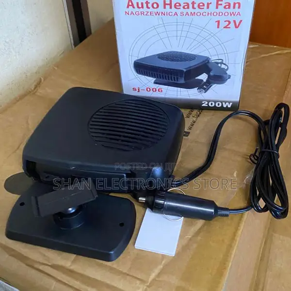 2-in-1Car Heater Defroster Portable Auto Heater Fan Cigarette Lighter
