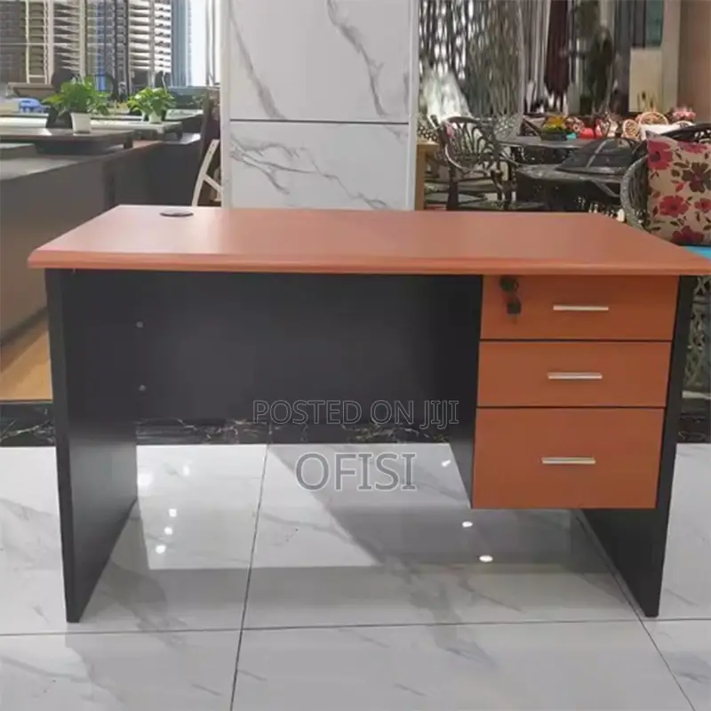 Office Desk; 1.4 Meters Ergonomic Office Desk