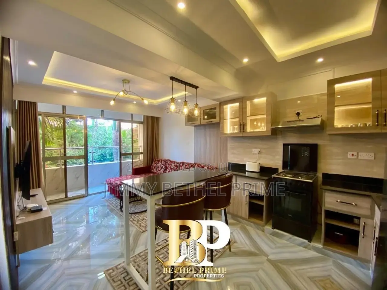Furnished 1bdrm Apartment in Nyari for rent