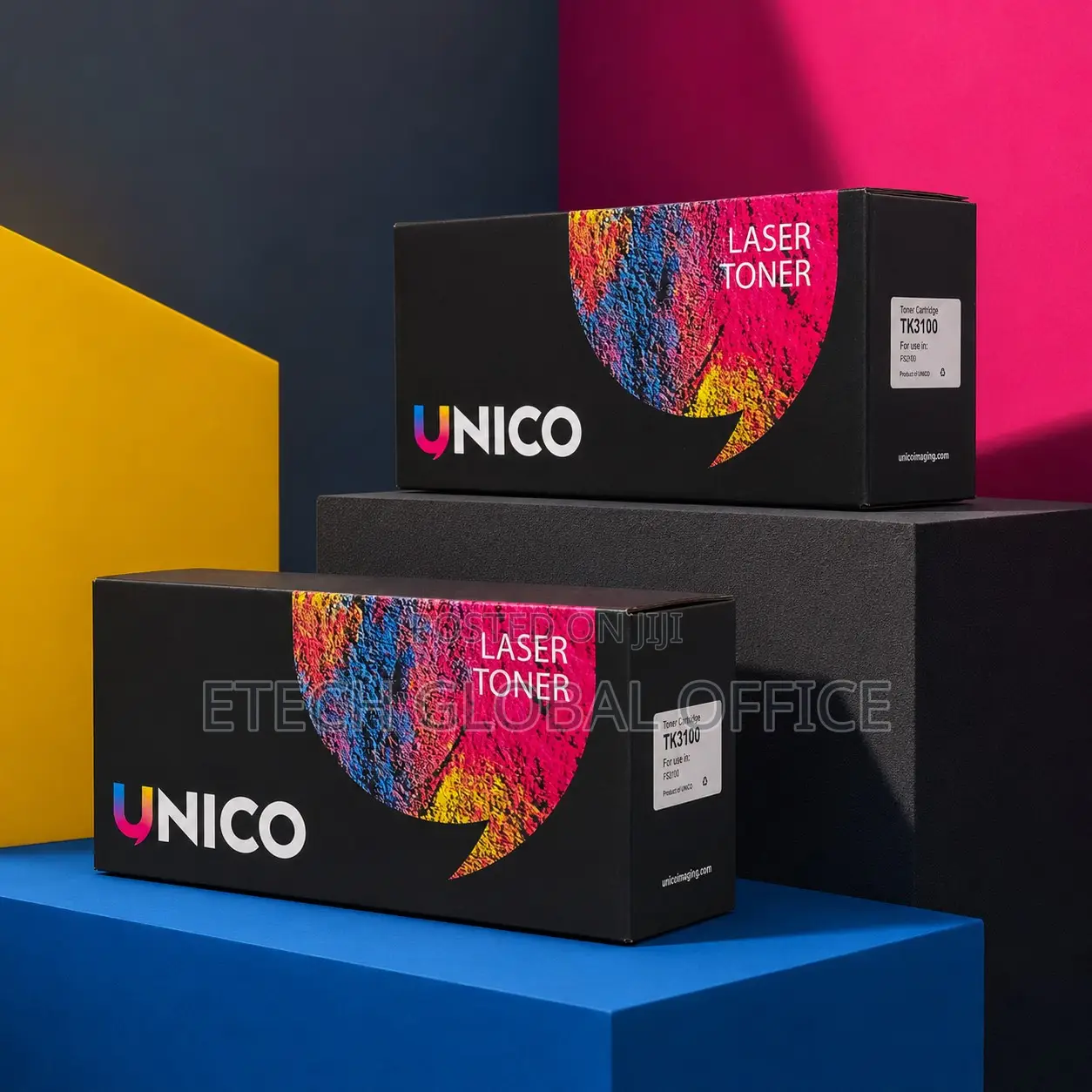 Unico Kyocera TK-3100 High-Yield Black Toner