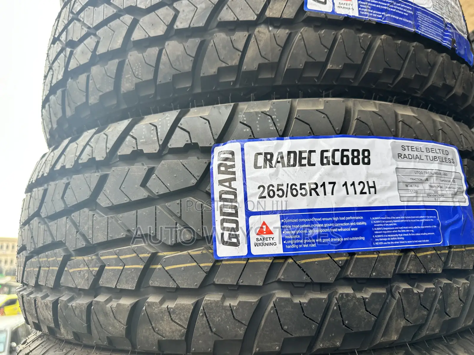 265/65r17 Goodard