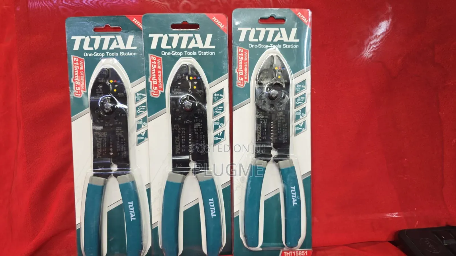 Total 215mm 8.5" Cable Wire Stripper