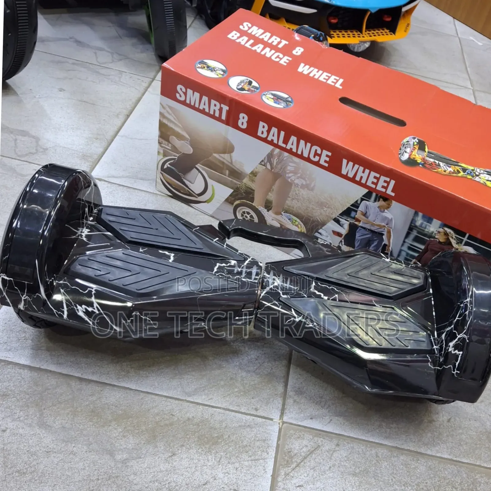 8-Inch Smart Hoverboards With Lights  and Bluetooth Connection