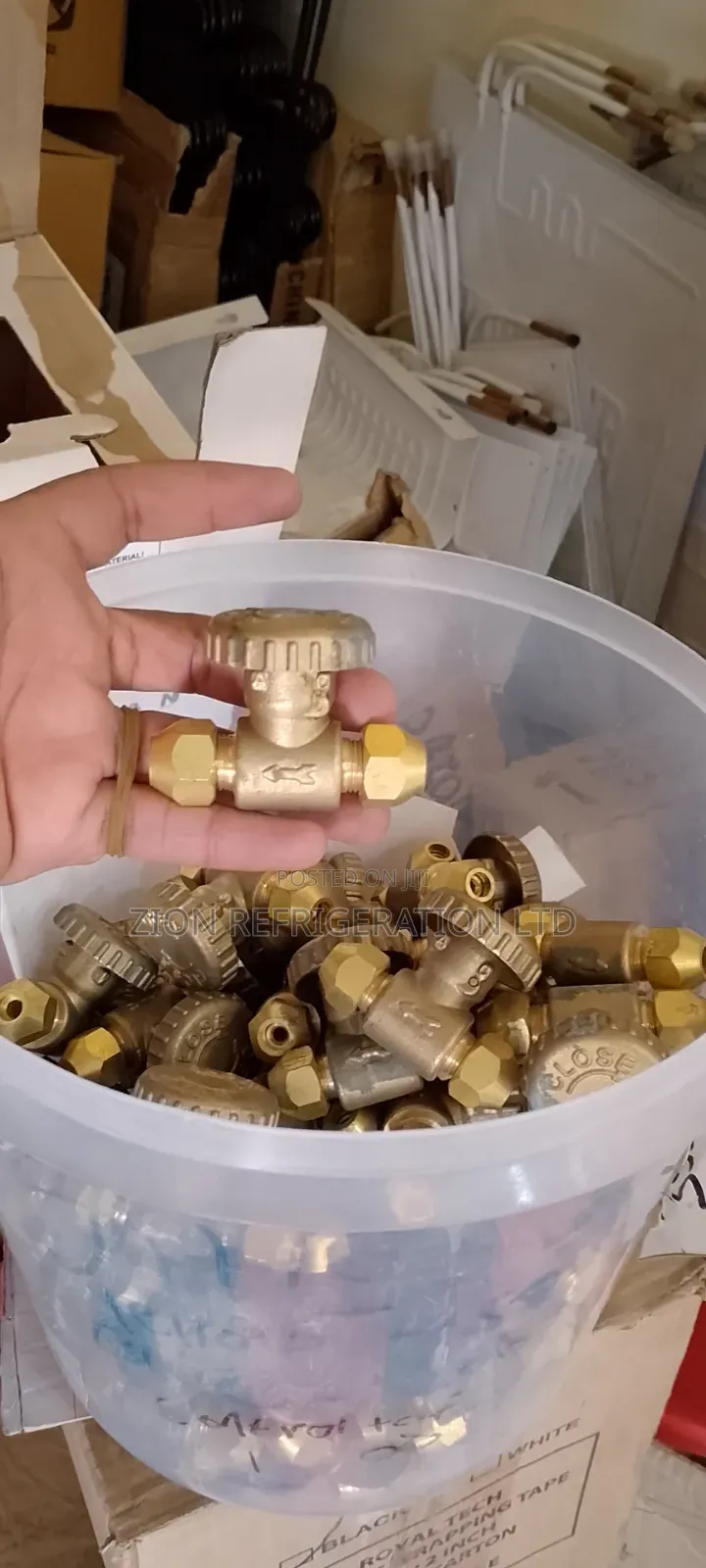 6/8 Brass Control Tap/Valve
