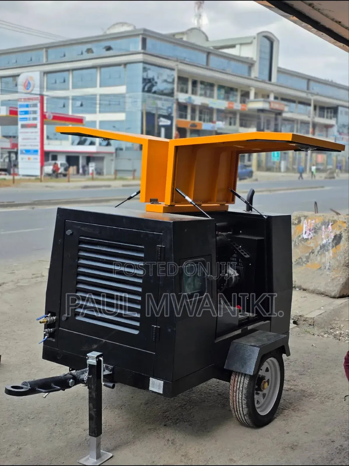 Heavy-Duty Industrial Compressor -KGCY518Towable Diesel Air Compressor
