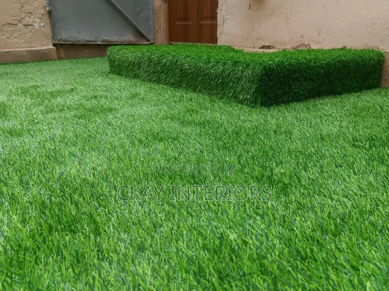 40mm Perfect for Family Friendly Spaces, Artificial Green Grass Carpet