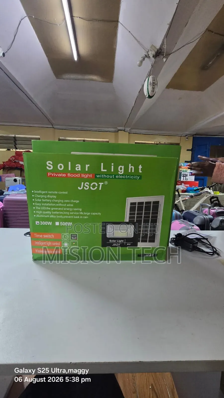 JSOT 300W Solar LED Flood Light* 