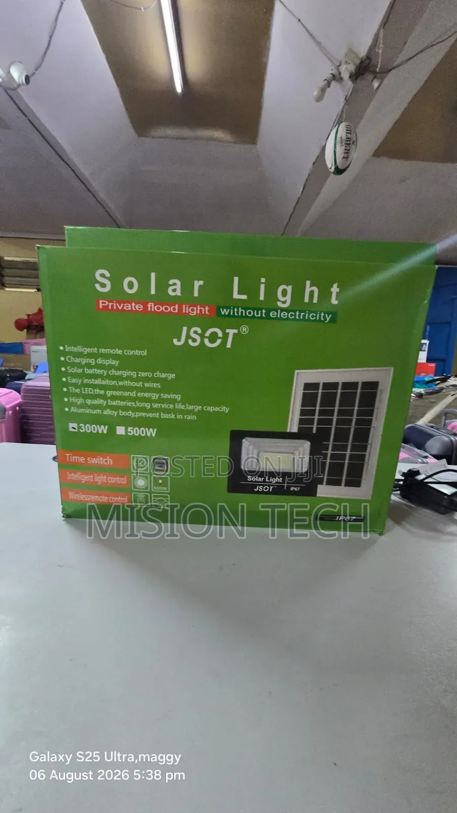 JSOT 300W Solar LED Flood Light* 