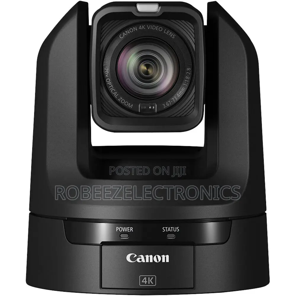 Canon CR-N100 NDI PTZ Camera With 20x Zoom (Black)