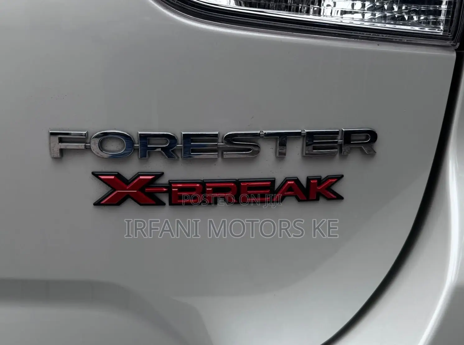 Subaru Forester Limited AWD 2019 White