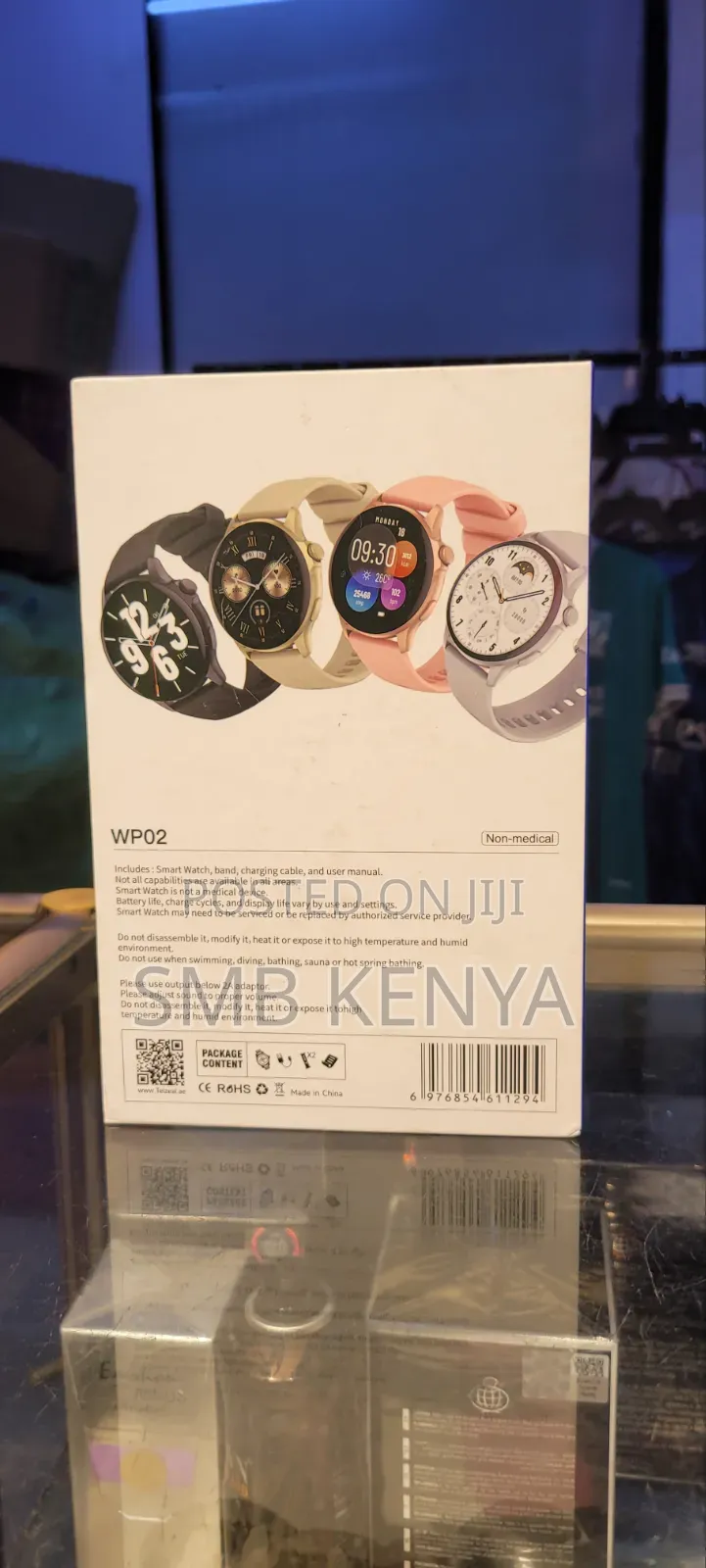 Telzeal WP02 Health Fitness Smart Watch