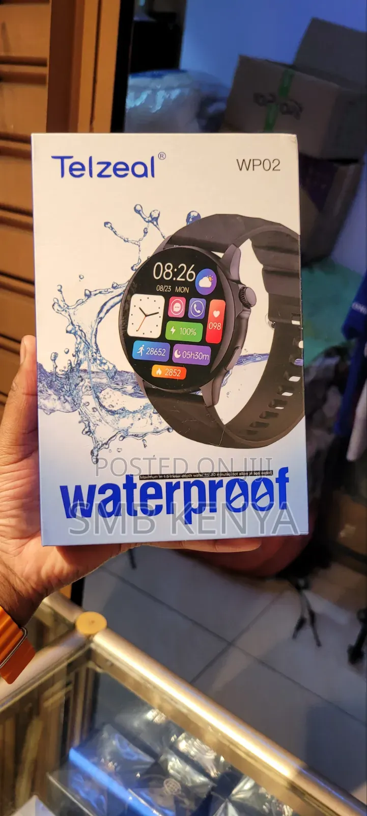 Telzeal WP02 Health Fitness Smart Watch