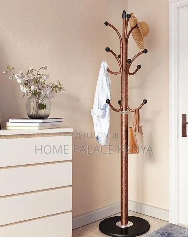 Coat Hanger: Stylish Metal Jacket and Hat Stand