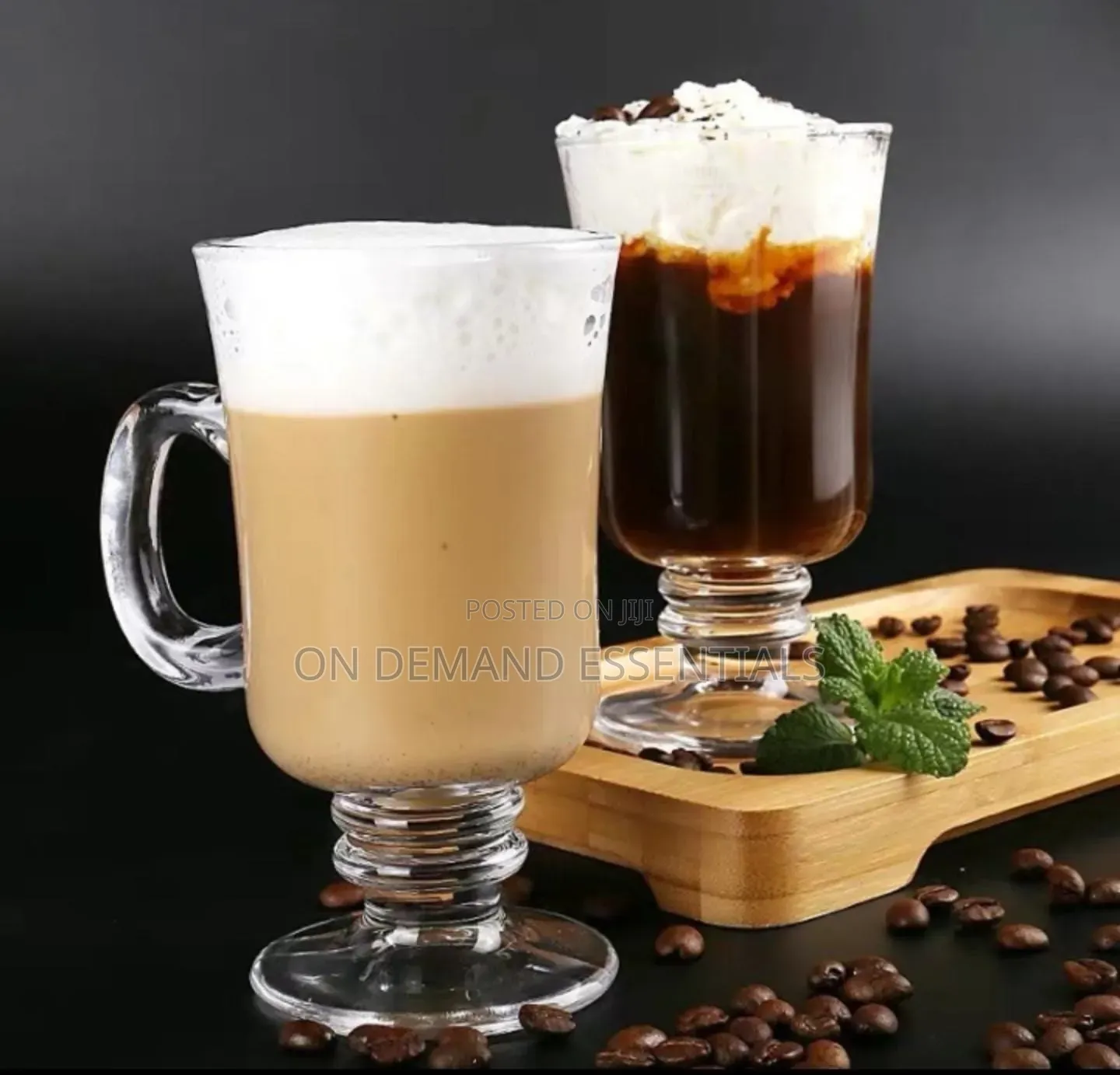 Irish Glasses Thickened Glass Transparent Irish Coffee Glass Cup