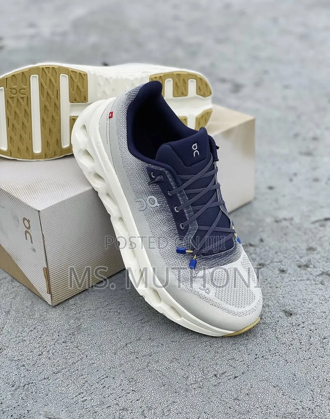 The on Running Cloudtilt in Midnight Ivory Size 39-45