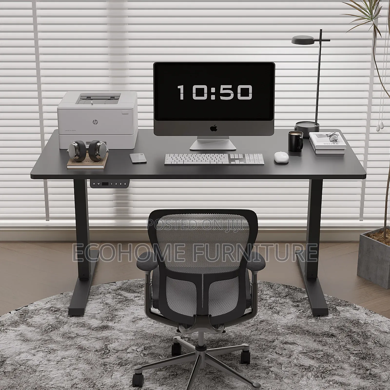 Adjustable Desk .Electric Home and Office Desk