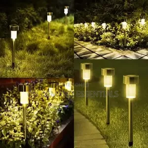 12Pcs Path Way Lawn Lights Decorative Solar Garden Lights