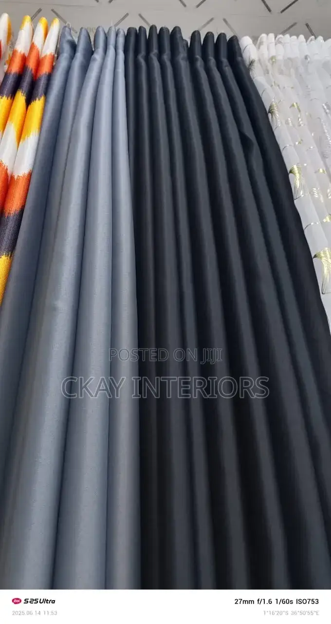 Velvet and Plain With No Patterns Door and Window Curtains