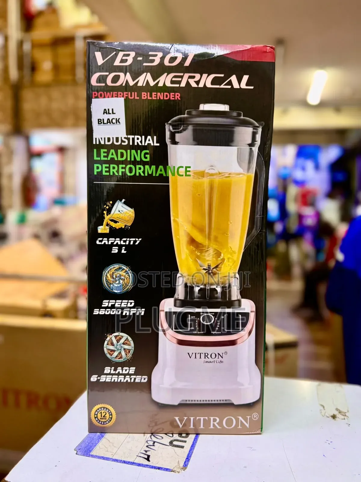 Vitron VB301 5L Commercial Blender