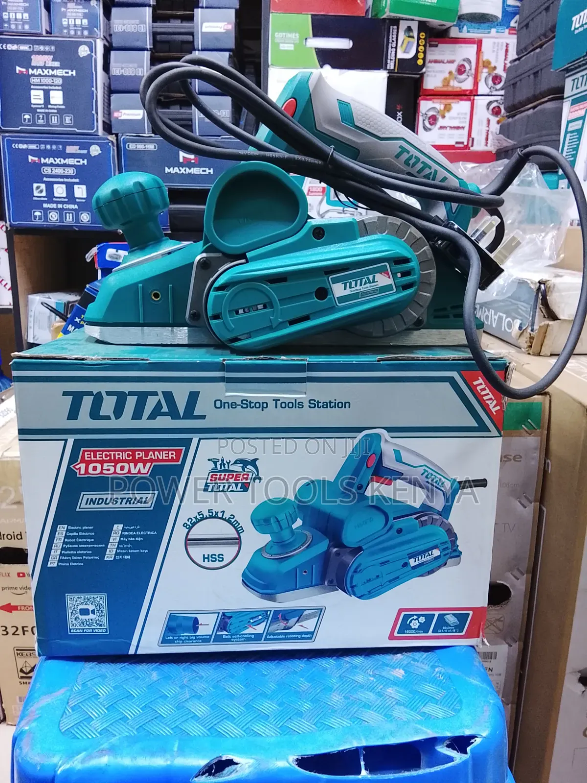 TOTAL 1050W Electric Planer
