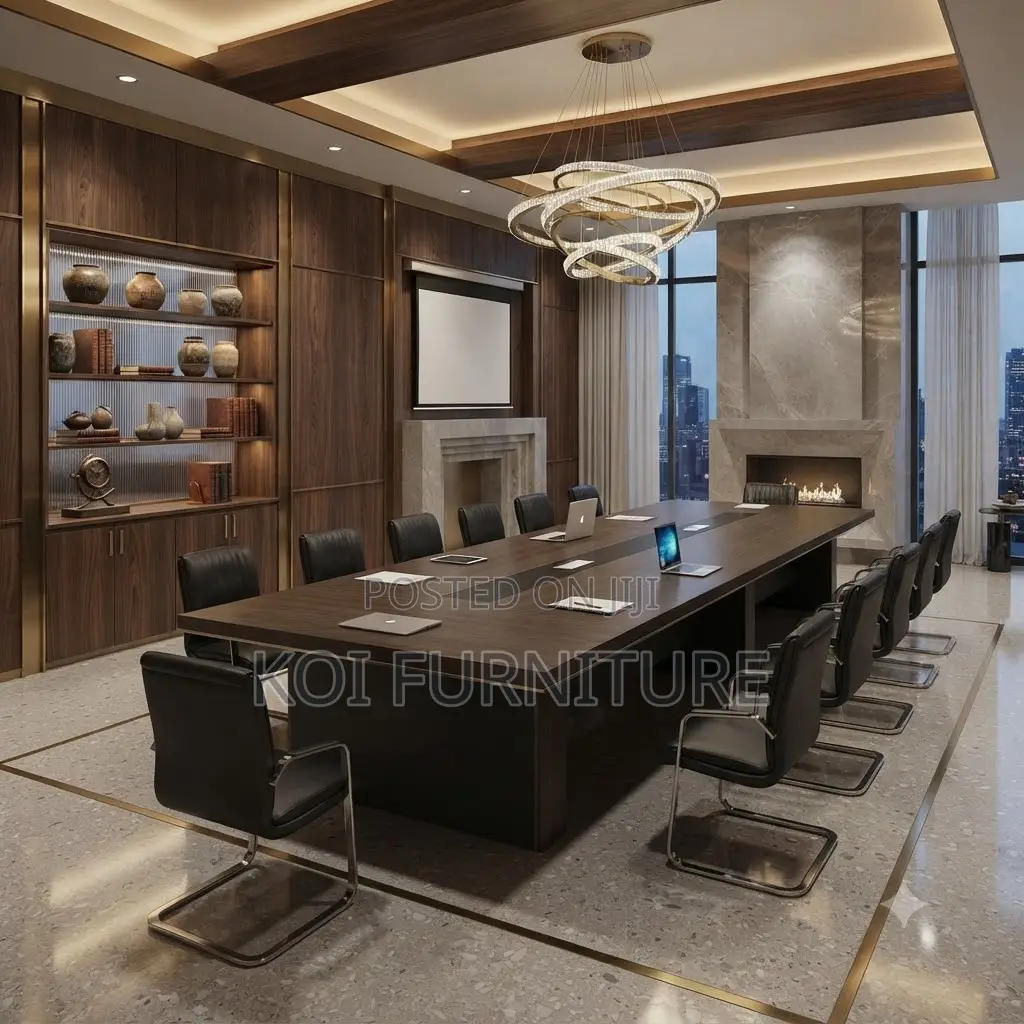 Boardroom Table; 3 Meters Main Office Hall Boardroom Table