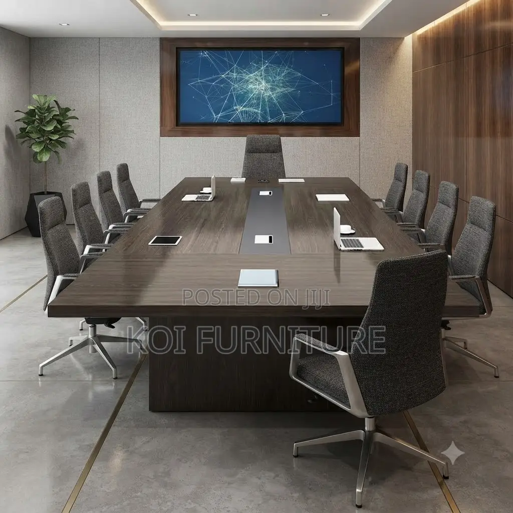 Boardroom Table; 3 Meters Main Office Hall Boardroom Table