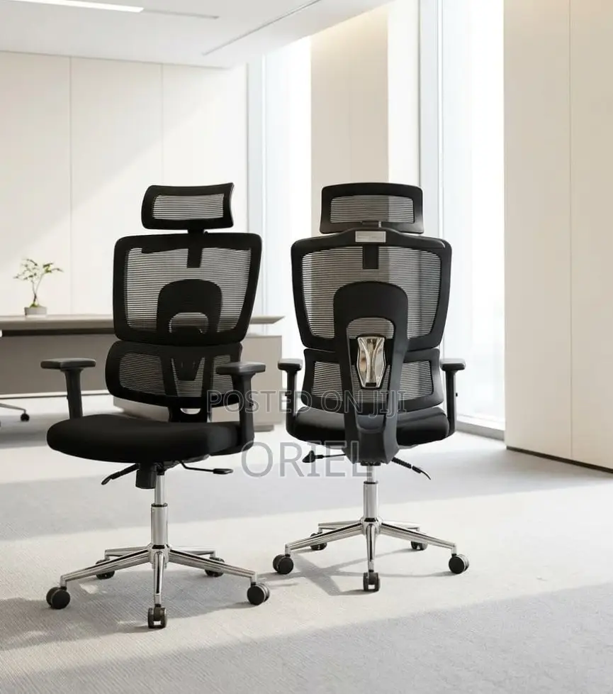 Office Chair : Modern Swivel Orthopedic Mesh Seat