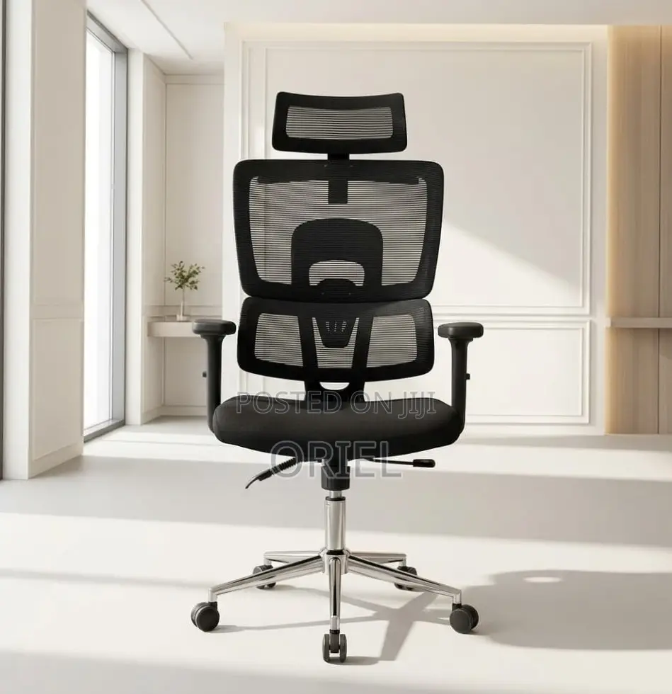 Office Chair : Modern Swivel Orthopedic Mesh Seat